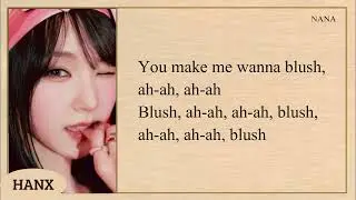 WOOAH Blush Easy Lyrics