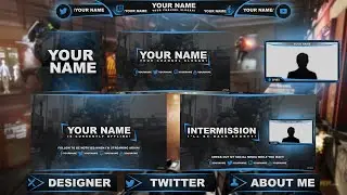 Free GFX: Free Twitch & Hitbox Stream Pack @YLLiBzify