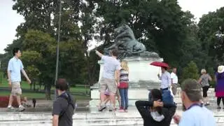 Parks and Recreation filming in DC behind Capitol Building! Season 5 Premiere