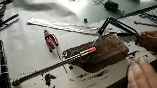 Пайка нержавейки твердым припоем п-14.