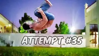 I Try hard practice with continue front flip 😱 ( I tried to break my record !)