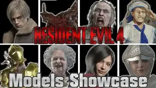 Unveiling All Models Showcase Resident Evil 4 Remake