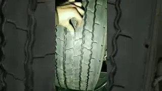 Даю вторую жизнь шине.