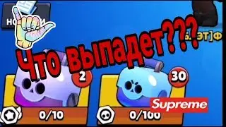 Открытие сундуков в Brawl Stars!!!ЧТО ВЫПАДЕТ!!!???