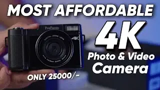 ProFocus 4K Vlog Mini Camera Full Review | 25k Main Budget Photo Video Camera
