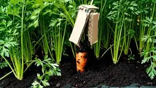 Carrot Harvest Miniature Farm Video  | Satisfying DIY AI