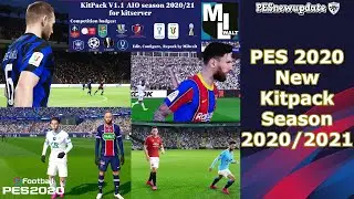PES 2020 New Kitpack v1.1 AIO Season 2020/2021 by Milwalt