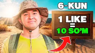 HAR 1 LIKE UCHUN 10 SO’MDAN BERAMAN! 6-KUN