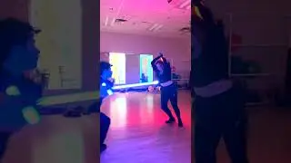 Rey vs Kylo inspired duel | #starwars #lightsaberduels #lightsaberbattles