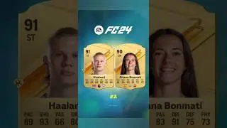 Men Vs Women TOP 10 EA FC24 Ratings