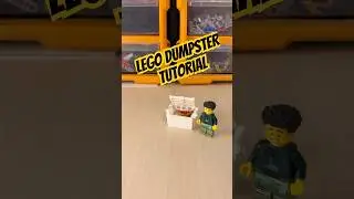 Lego Dumpster Tutorial 