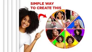 Step-by-Step Guide: Dividing a Circle & Clipping Images in Photoshop