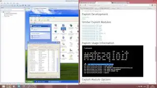 Metasploit Windows XP instalando vncserver