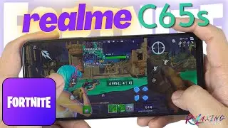 Realme C65s Fortnite Mobile Gaming Review | FPS & Battery Drain test