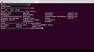 Soft directory link (ln -s) in WSL for accessing Windows directories