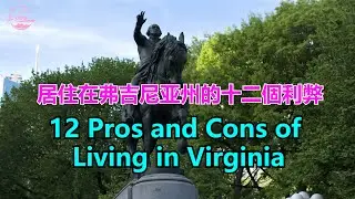 居住在弗吉尼亚州的十二個利弊12 Pros and Cons of Living in Virginia【Echo走遍美国】 【Echo's happy life】 【Echo的幸福生活】