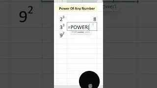 Formula For Power Of Any Numbers | Square, Cube etc | 