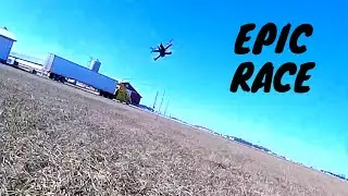 Epic Drone Racing Battle Between Mike and Chad