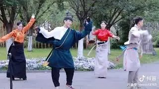 チベットダンス || 티베트 댄스 Tibetan dance💃