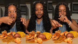 Seafood Boil Mukbang | Mi Mukbangs