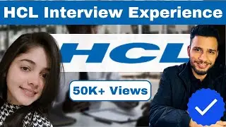 HCL Interview Questions || HCL Interview Experience || HCL Interview Questions for Freshers