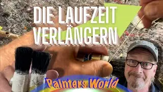 Von Nachhaltigkeit und vom Scheitern | Ein Pinsel soll seine Laufzeit verlängern