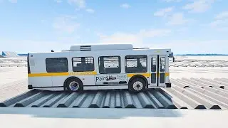Short Bus Suspension Test  – BeamNG.Drive