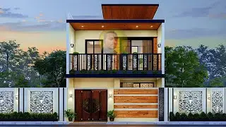 20x45 House Design with Car Parking! 3BHK Modern Makan Ka Naksha in 3D