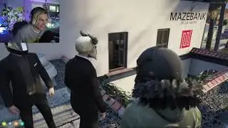 Marty & X Finds Hidden Entrance On Top Of Bank - NoPixel 4.0