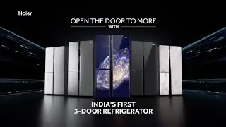 Award Winning Haier's 3 Door Convertible Refrigerator Demo in English