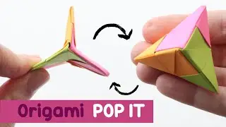 Origami pop it - How to make a pop it