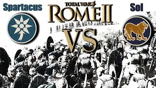 1v1 Rome II кампания Массилия vs Понт (Spartacus) #4