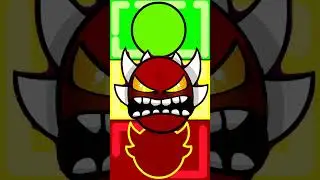 All FIRE IN THE HOLE VERSIONS | GEOMETRY DASH ANIMATION