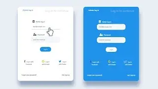 How To Create LogIn Form Using Only HTML & CSS