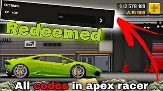 APEX RACER CODES || CODE APEX RACER || NEW APEX RACER CODES FREE