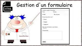 HTML - 08 - Formulaire en HTML