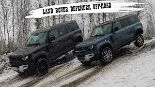 Defender на бездорожье - это вам не тест драйв на YouTube