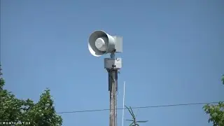Federal Signal 2001-SRN Siren Test, Attack, Germantown, WI