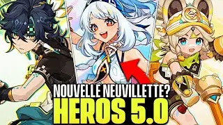 LES PERSOS DE LA 5.0 ! Explication des Kits et Nouveau Système (KINICH, MUALANI & KACHINA) - Genshin