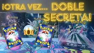 🎌¡LA MAGIA CONTINÚA!🎌 😱¡DOBLE SECRETA EN FUTURE FLASH!😱 #pokemon #pokemontcg #cartaspokemon