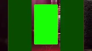 Glass Lanterns Full Vertical Green Screen Studio 