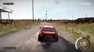 This car race is golden