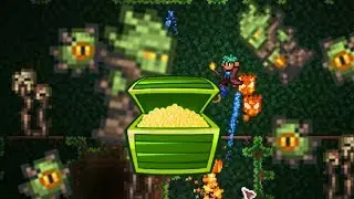 INSANE REACH TREASURE | Terraria Epic Modpack