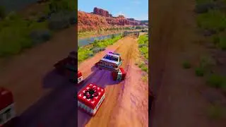 ПОБЕГ ОТ 5 ПОЛИЦЕЙСКИХ в Бименджи драйв BeamNG drive