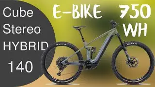 BIKE REVIEW 📑 CUBE STEREO HYBRID 140 2022 ⚡️ 750 Wh #emtb