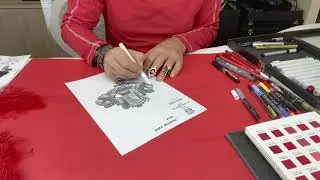 MAKING OFF FASHION JEWELRY RING ASSA MOULIN ROUGE BY ON AURA TOUT VU