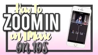 How to zoom in on iMovie (iOS)