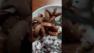 이것이 뭘까? #꼴뚜기 #mukbang
