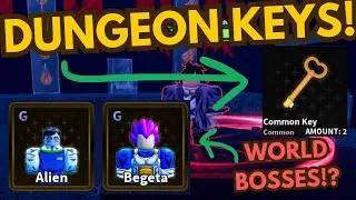 New DUNGEON KEYS & WORLD BOSSES Update In Arise Crossover | Roblox