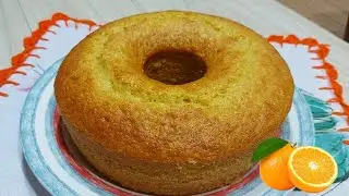 SÓ 2 OVOS BOLO DE LARANJA FOFINHO E MOLHADINHO FEITO EM 3 MINUTOS